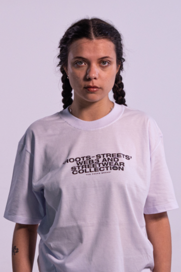 Camiseta Streetwear - ROOTS OF STREETS - BRANCA