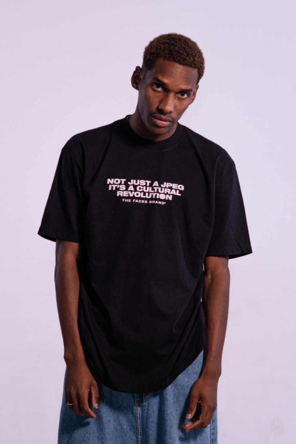 Camiseta Streetwear - NOT JUST A JPEG - PRETA