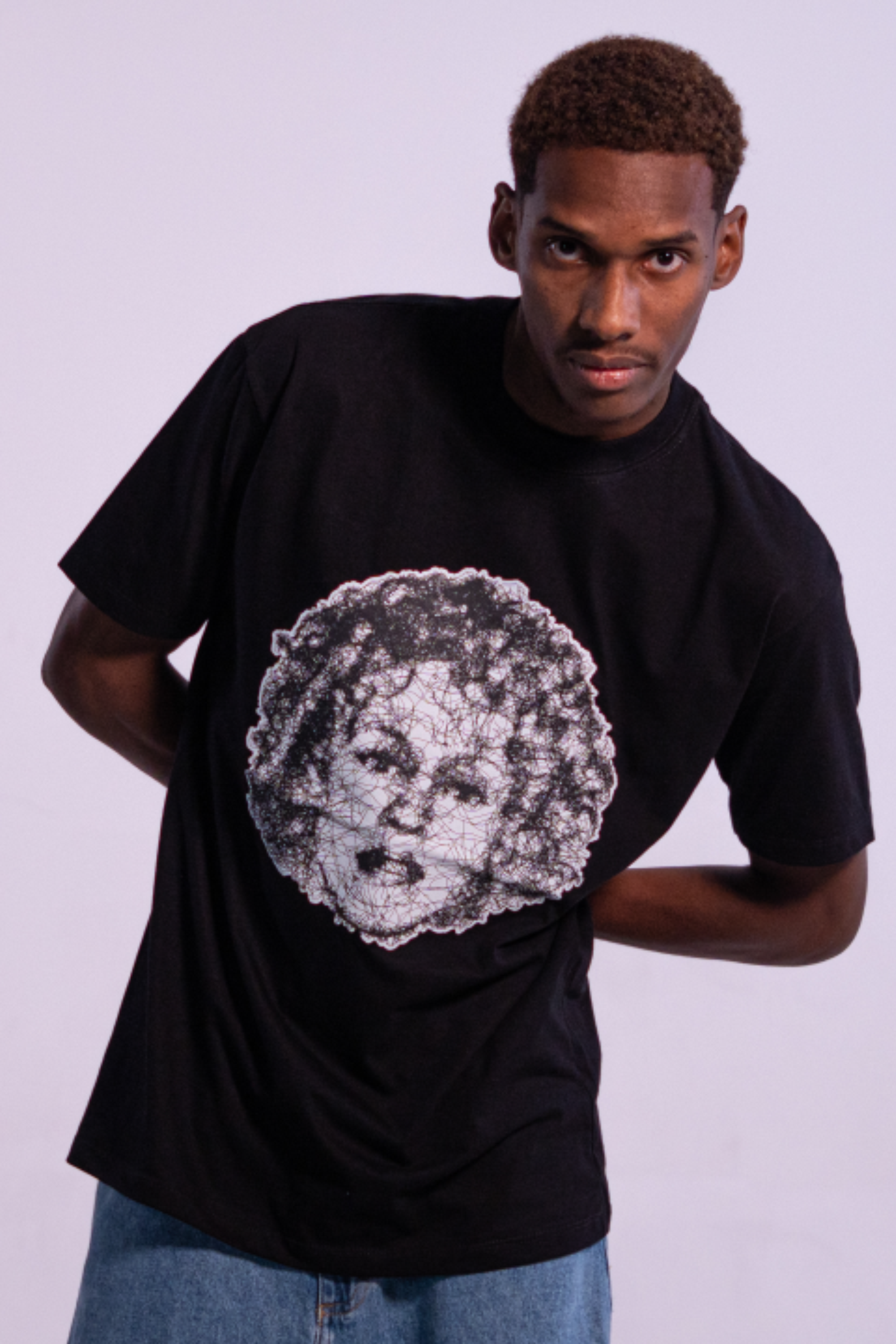 Camiseta Streetwear - WOMAN - PRETA