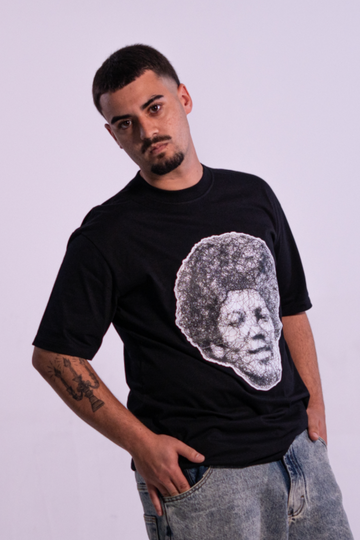 Camiseta Streetwear - RETRO KID - PRETA