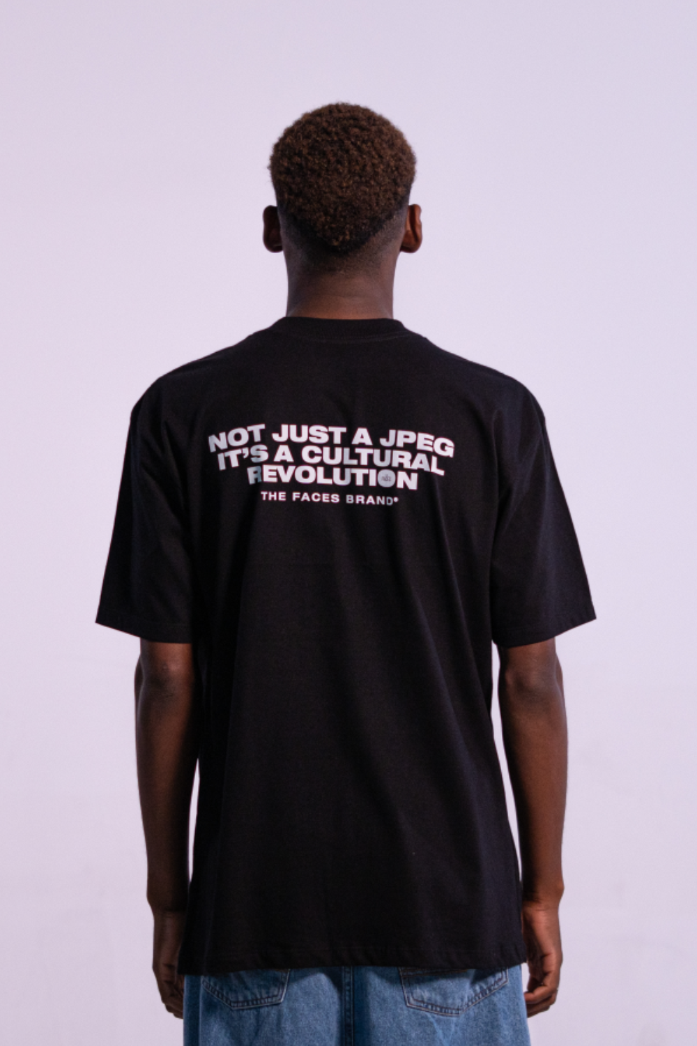 Camiseta Streetwear - NOT JUST A JPEG - PRETA