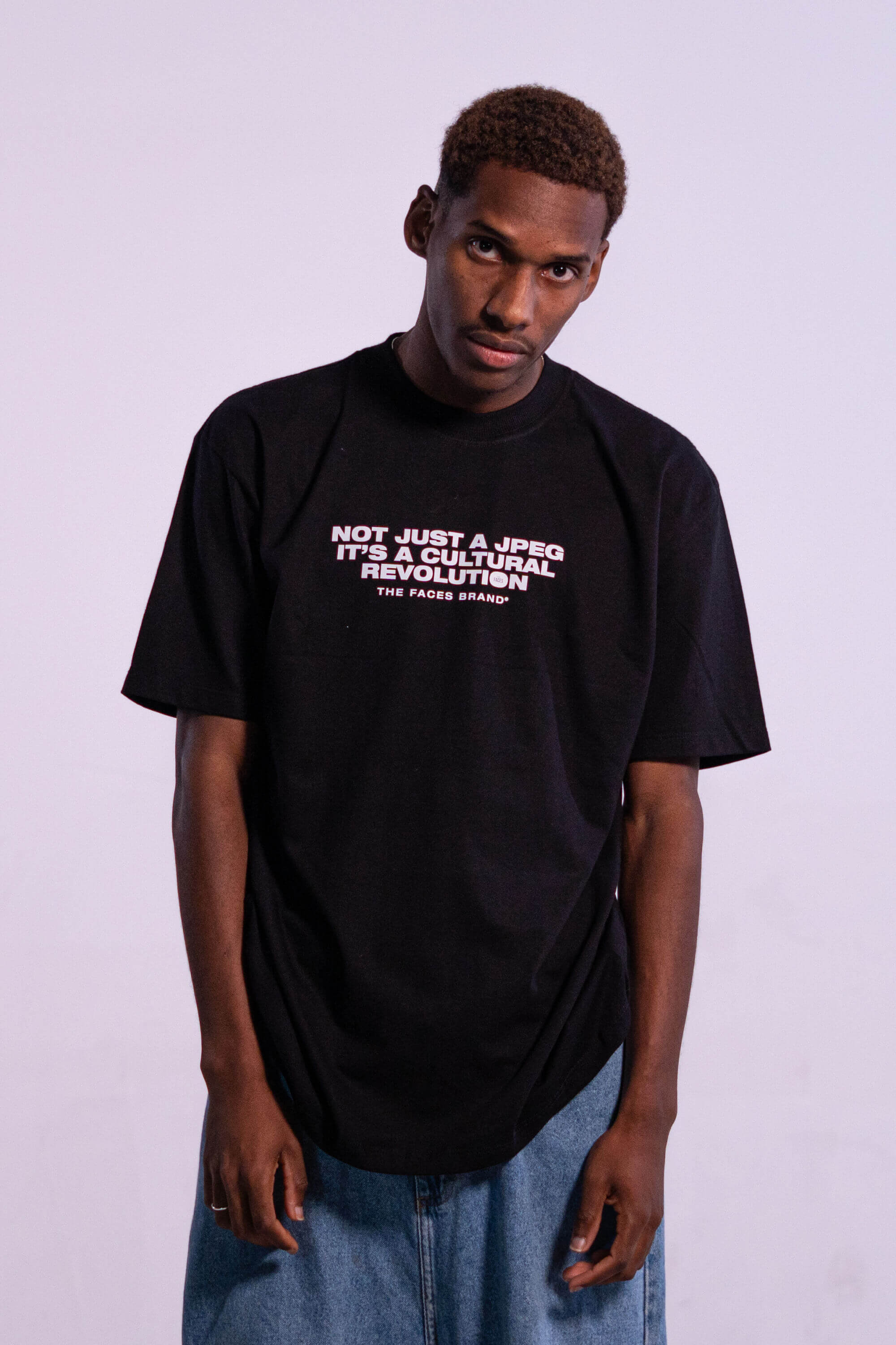 CAMISETA PREMIUM STREETWEAR - NOT JUST A JPEG - PRETA