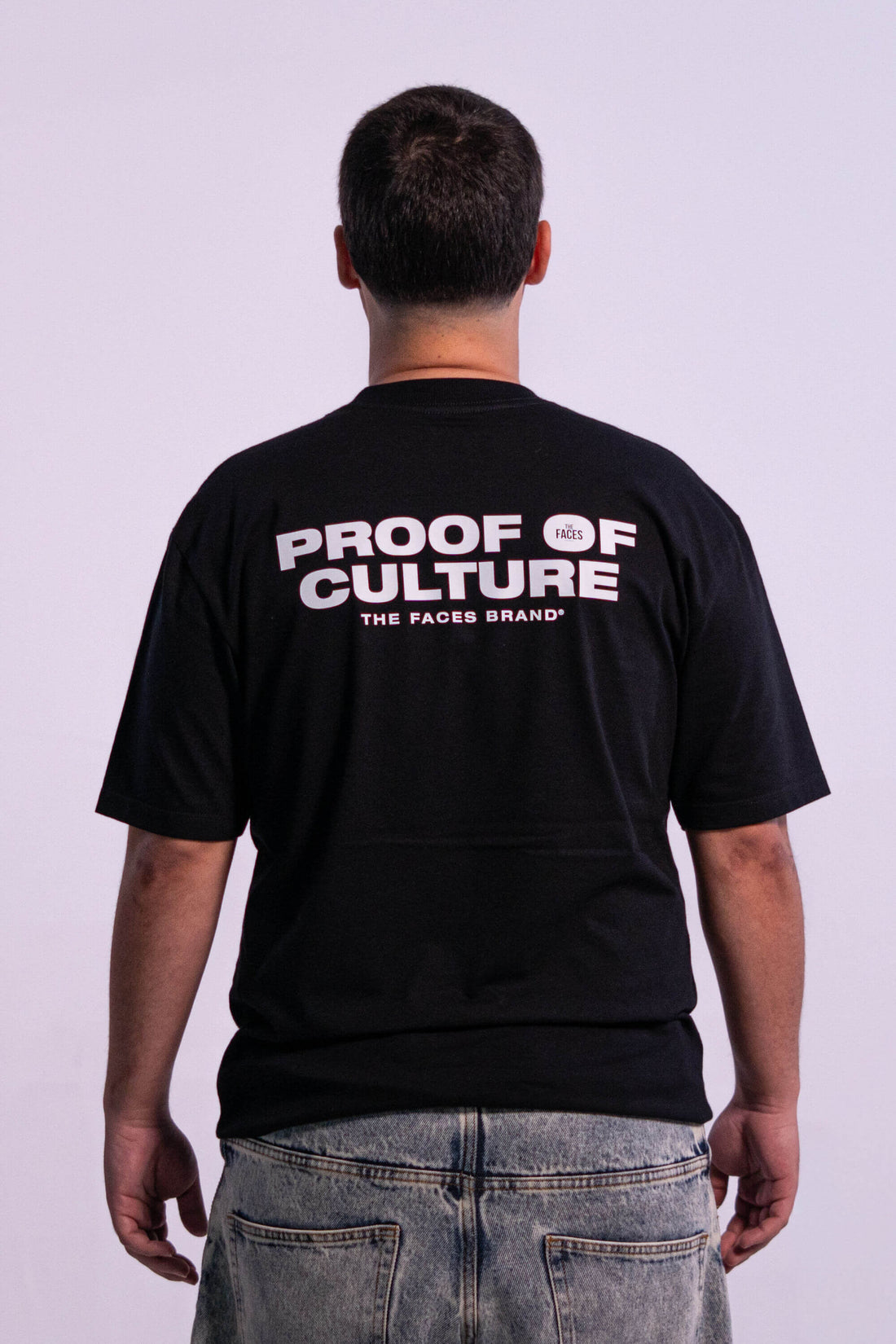 CAMISETA PREMIUM STREETWEAR - PROOF OF CULTURE - PRETA