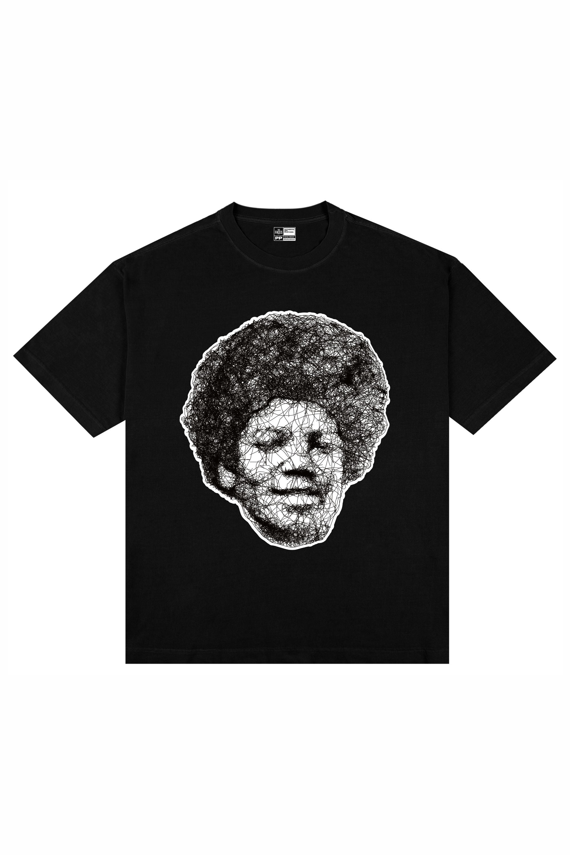 CAMISETA PREMIUM STREETWEAR - RETRO KID - PRETA