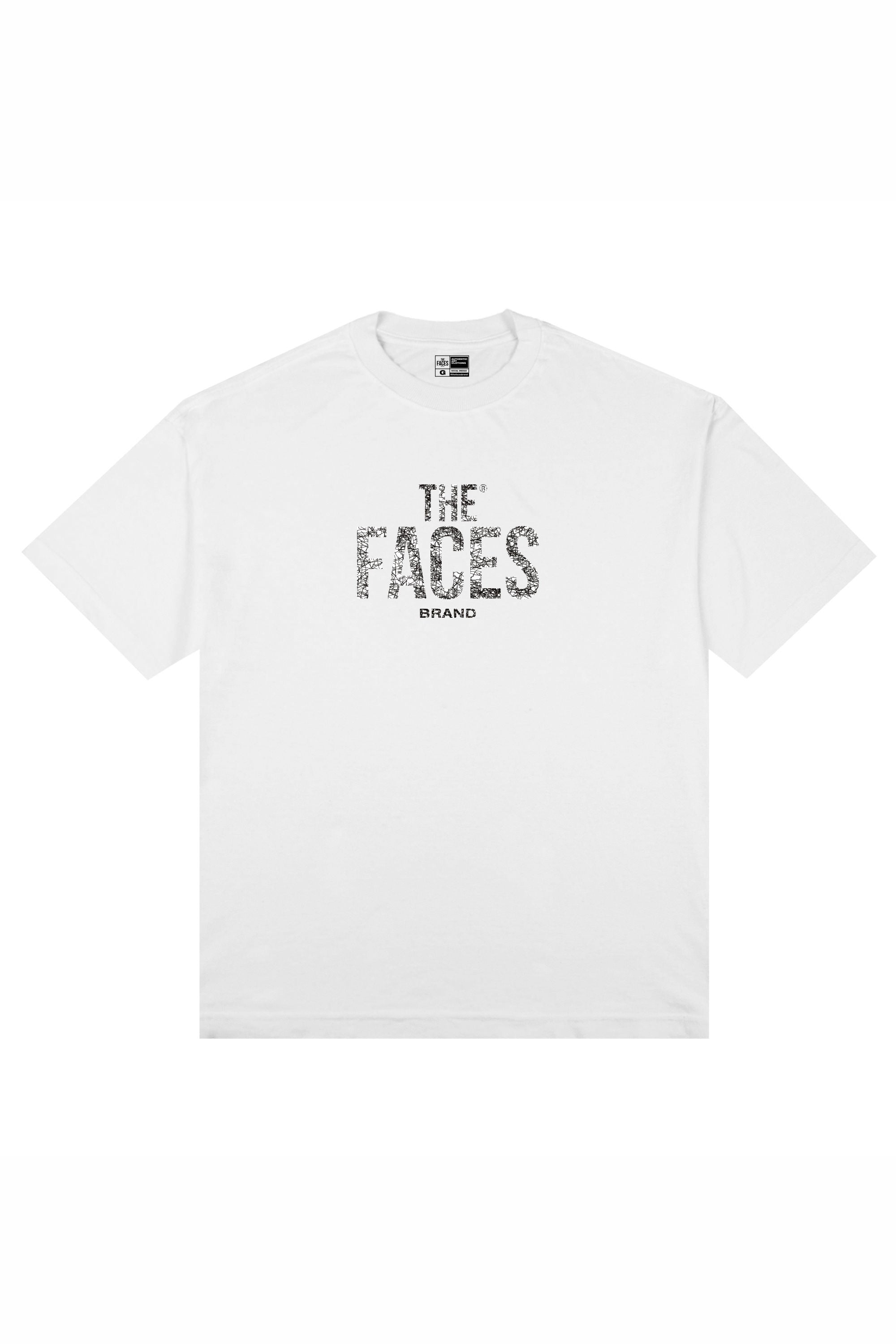 CAMISETA PREMIUM STREETWEAR - SKETCH LINES - BRANCA