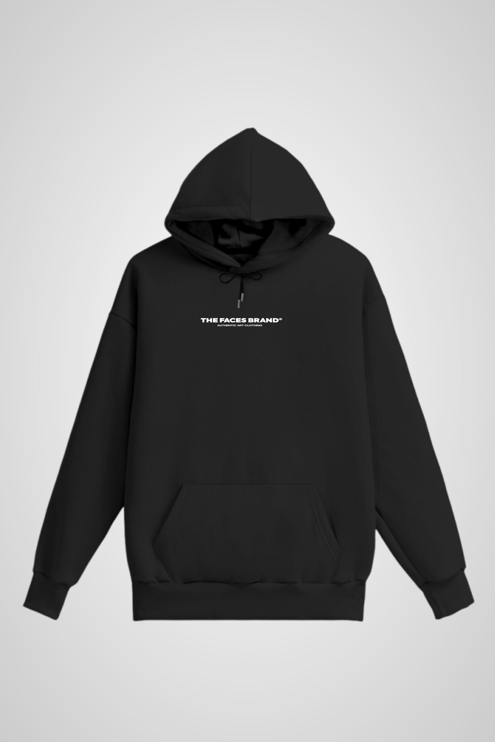 MOLETON CANGURU STREETWEAR - TFB AUTHENTIC ART - PRETO