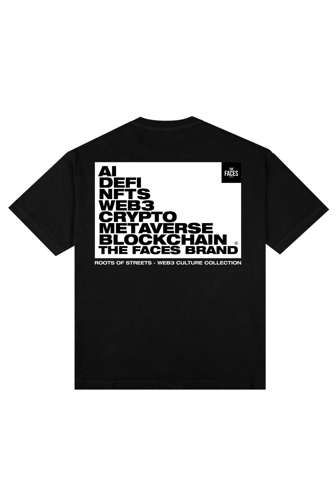 CAMISETA PREMIUM STREETWEAR - WEB3 - PRETA