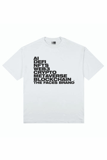 CAMISETA PREMIUM STREETWEAR - WEB3 - BRANCA