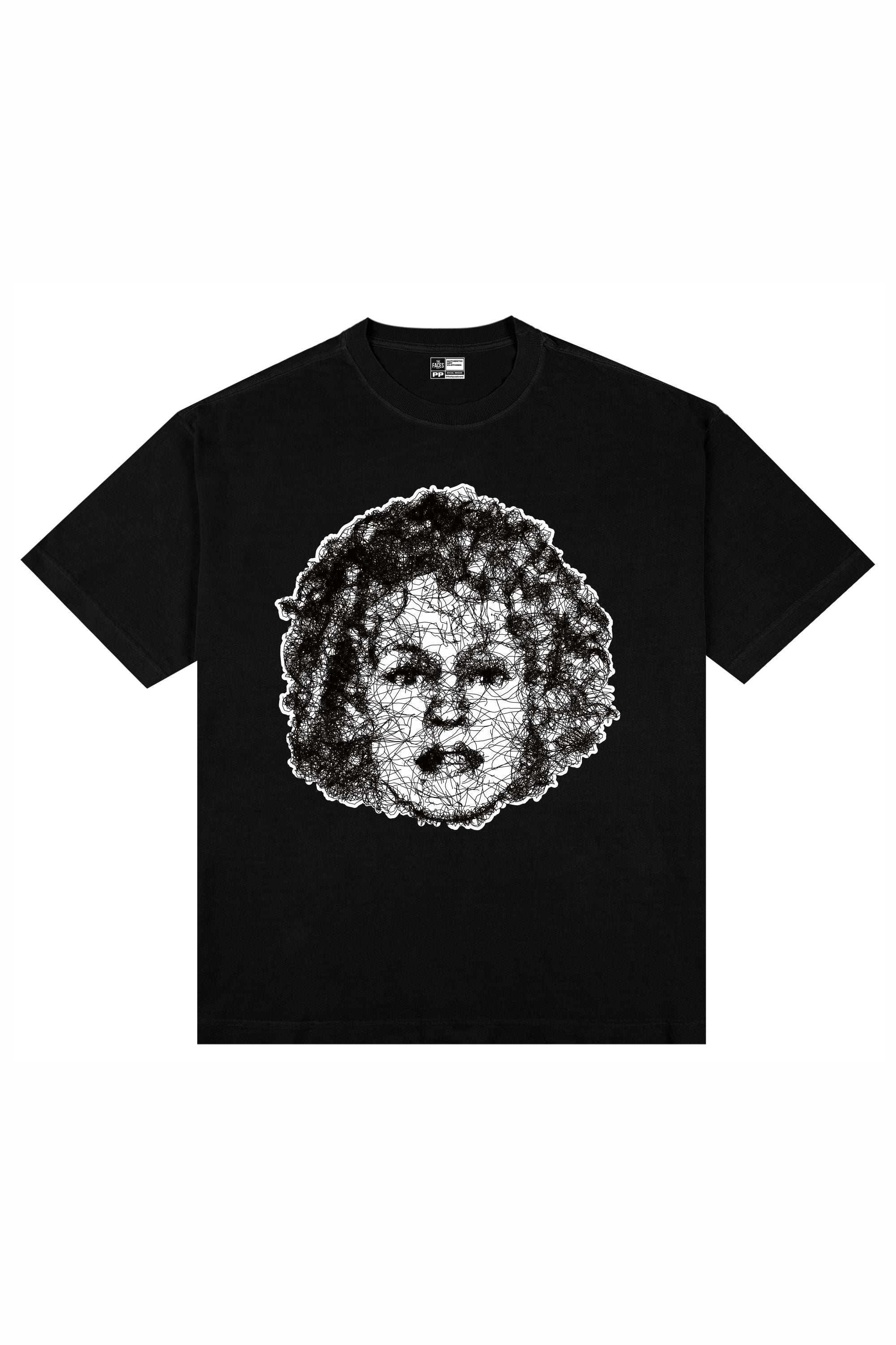 CAMISETA PREMIUM STREETWEAR - WOMAN - PRETA